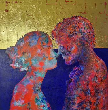 Original Abstract Love Paintings by Szucs Kata