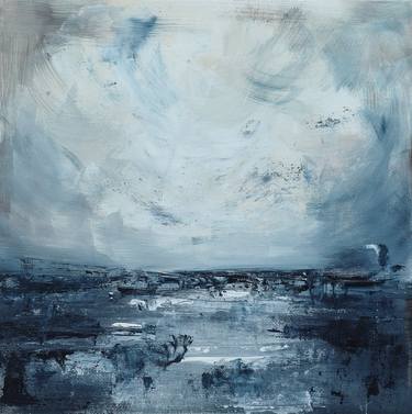 Original Abstract Seascape Painting by Marina Kravchuk