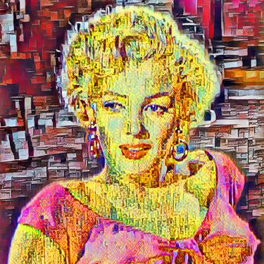 Original Pop Art People Mixed Media by Paul Blenkhorn-DigitalArt