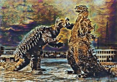Godzilla vs Anguirus #1 - Limited Edition 1 of 10 thumb
