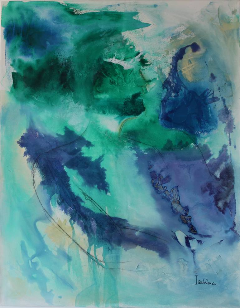 Original Abstract Painting by Isabel Blanco