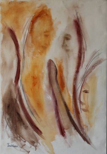 Print of Abstract Expressionism Abstract Paintings by Isabel Blanco