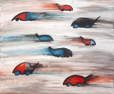 Print of Car Paintings by Ana Hercigonja Gutschy