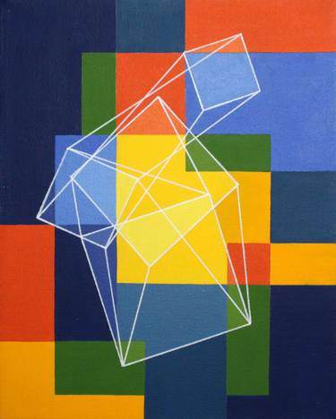 Original Geometric Paintings by Youngye Cho