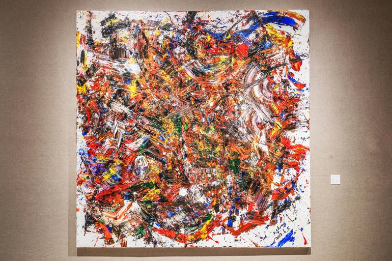 Original Contemporary Abstract Painting by Shenglian Lin