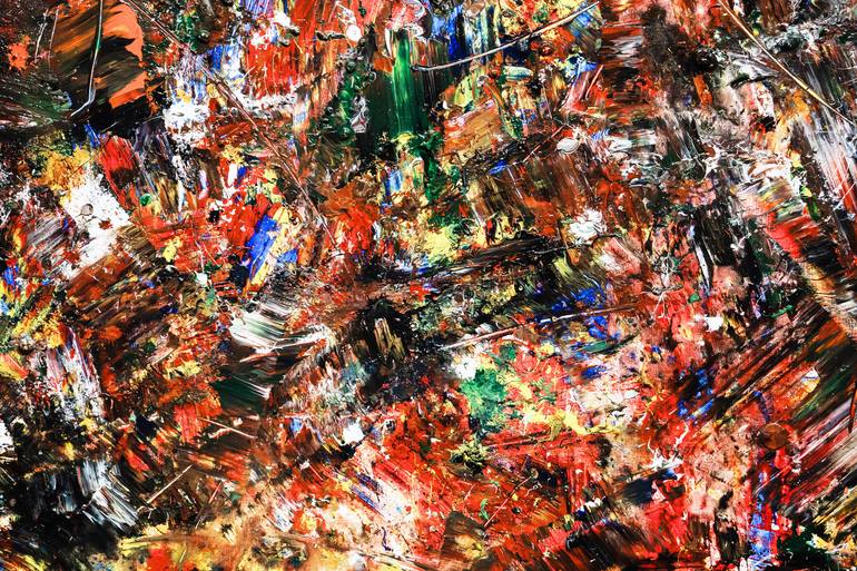 Original Contemporary Abstract Painting by Shenglian Lin