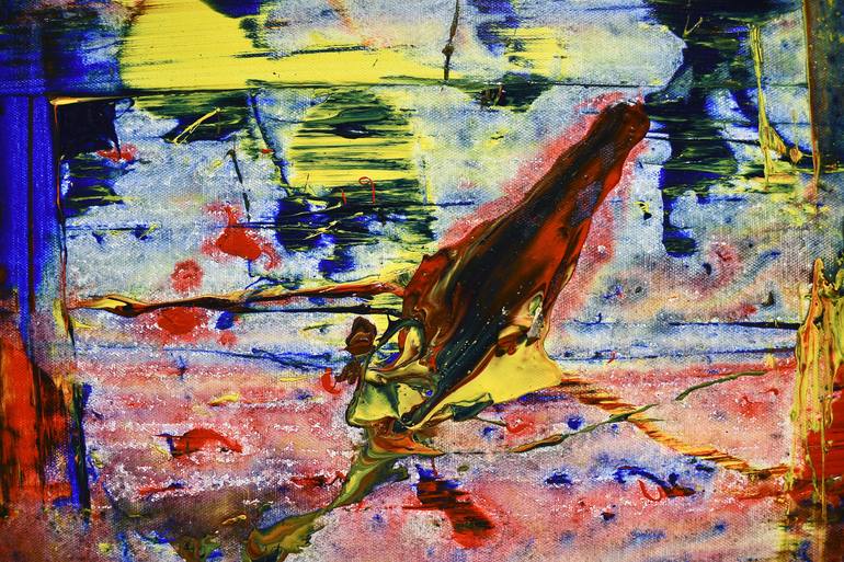 Original Contemporary Abstract Painting by Shenglian Lin