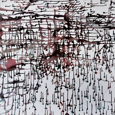 Original Expressionism Abstract Paintings by Shenglian Lin