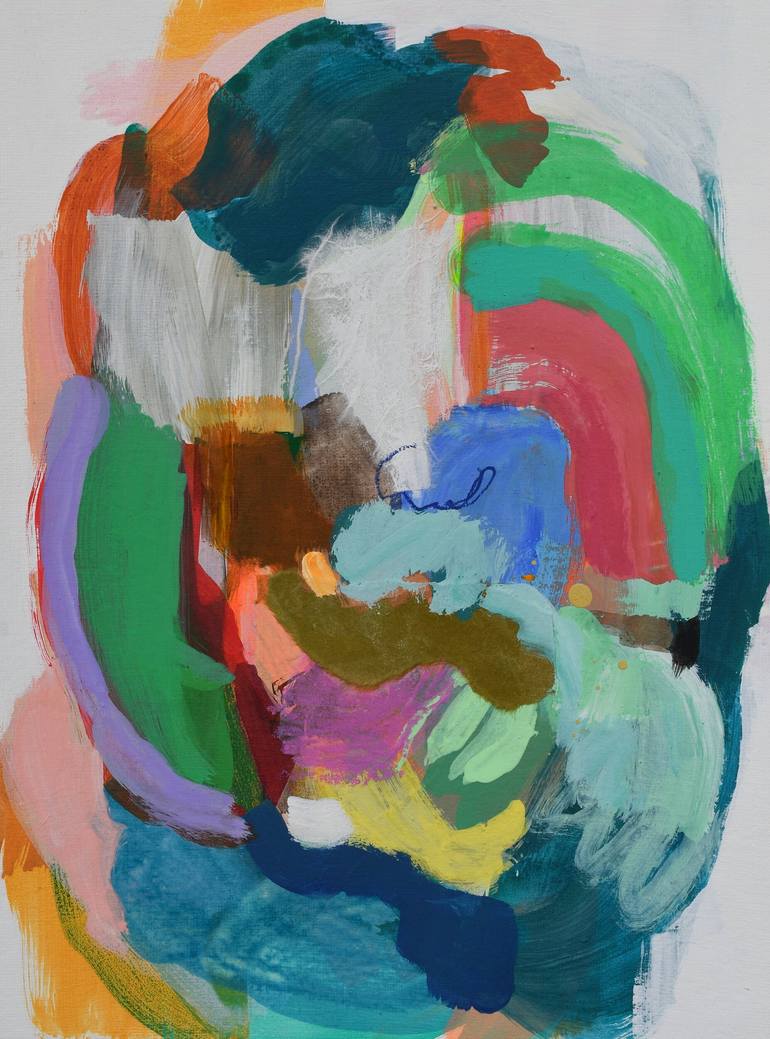 Original Abstract Expressionism Abstract Paintings by Swati Singh