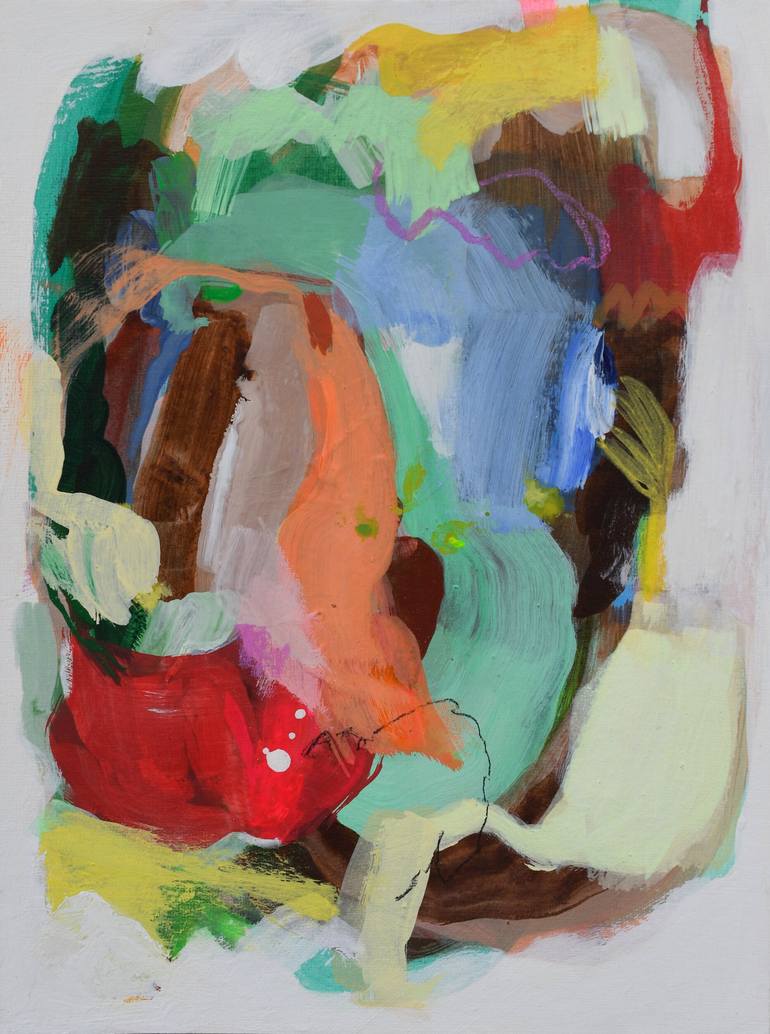 Original Abstract Expressionism Abstract Paintings by Swati Singh