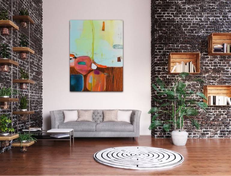 Original Fine Art Abstract Painting by Swati Singh