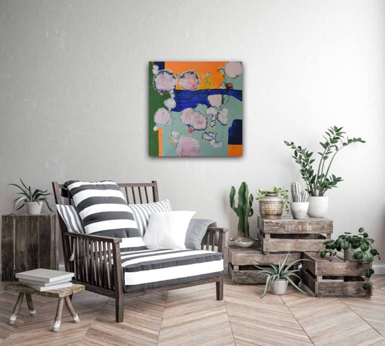 Original Abstract Expressionism Abstract Painting by Swati Singh