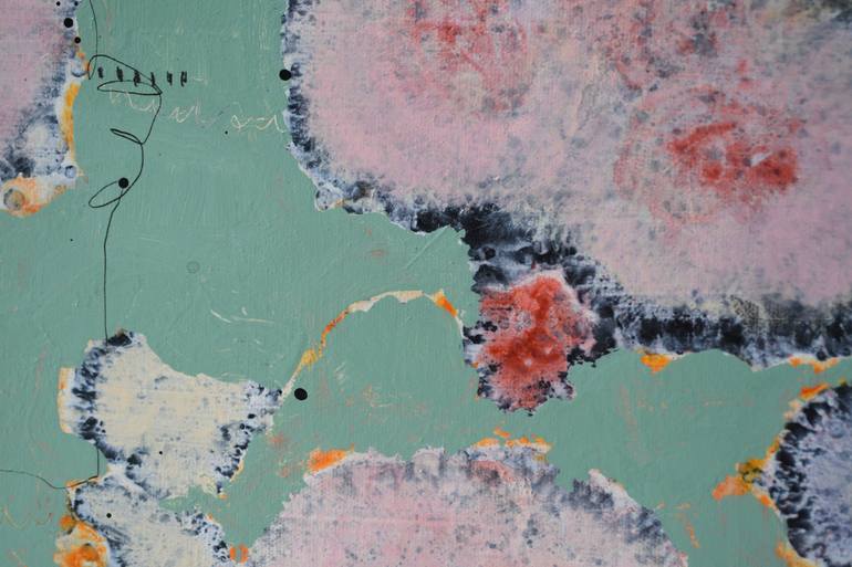 Original Abstract Expressionism Abstract Painting by Swati Singh