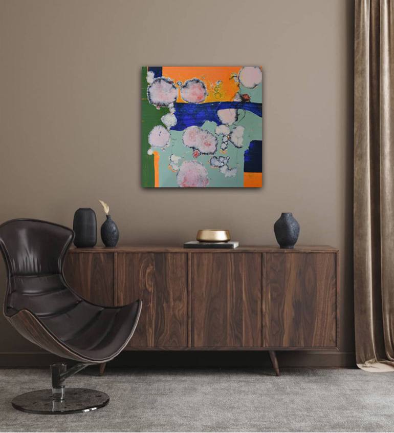 Original Abstract Expressionism Abstract Painting by Swati Singh