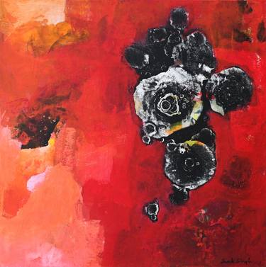 Original Abstract Expressionism Abstract Paintings by Swati Singh