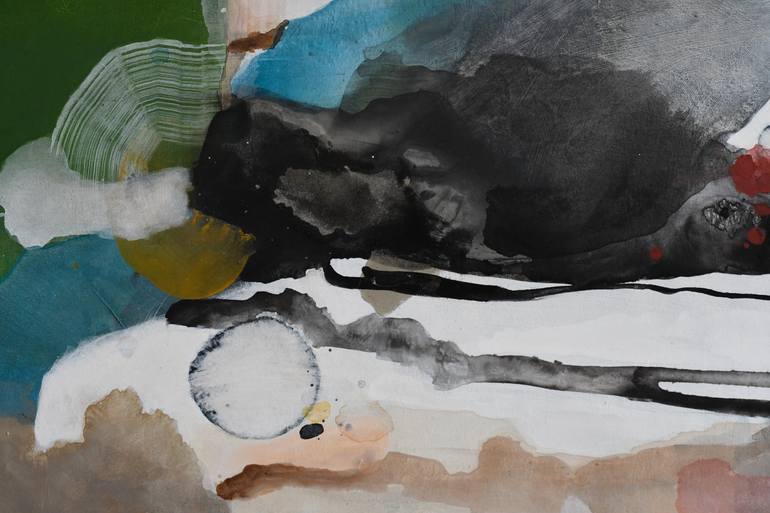 Original Abstract Expressionism Abstract Painting by Swati Singh