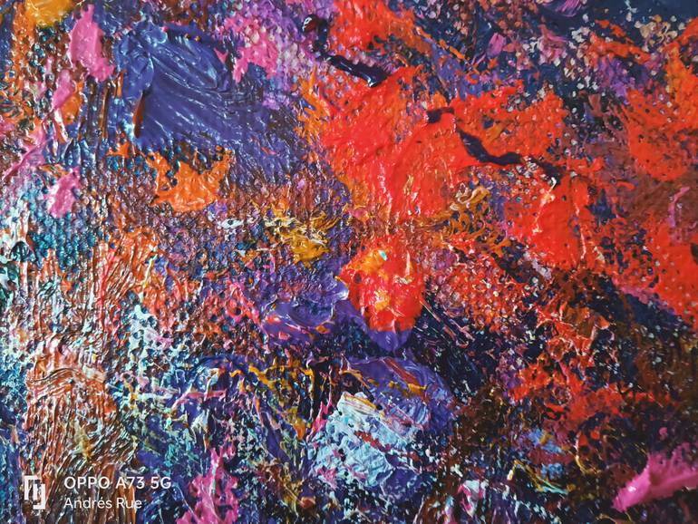 Original Expressionism Landscape Painting by Andrés Rueda