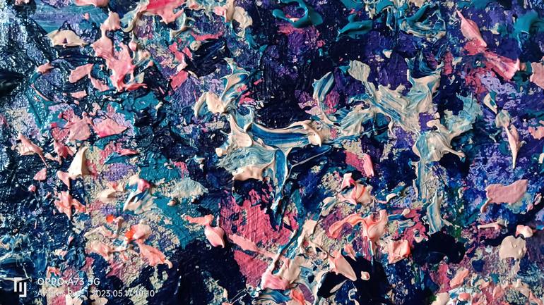 Original Abstract Expressionism Landscape Painting by Andrés Rueda