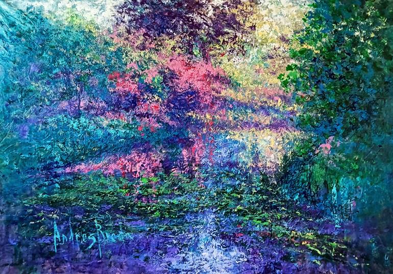 Print of Abstract Expressionism Landscape Paintings by Andrés Rueda