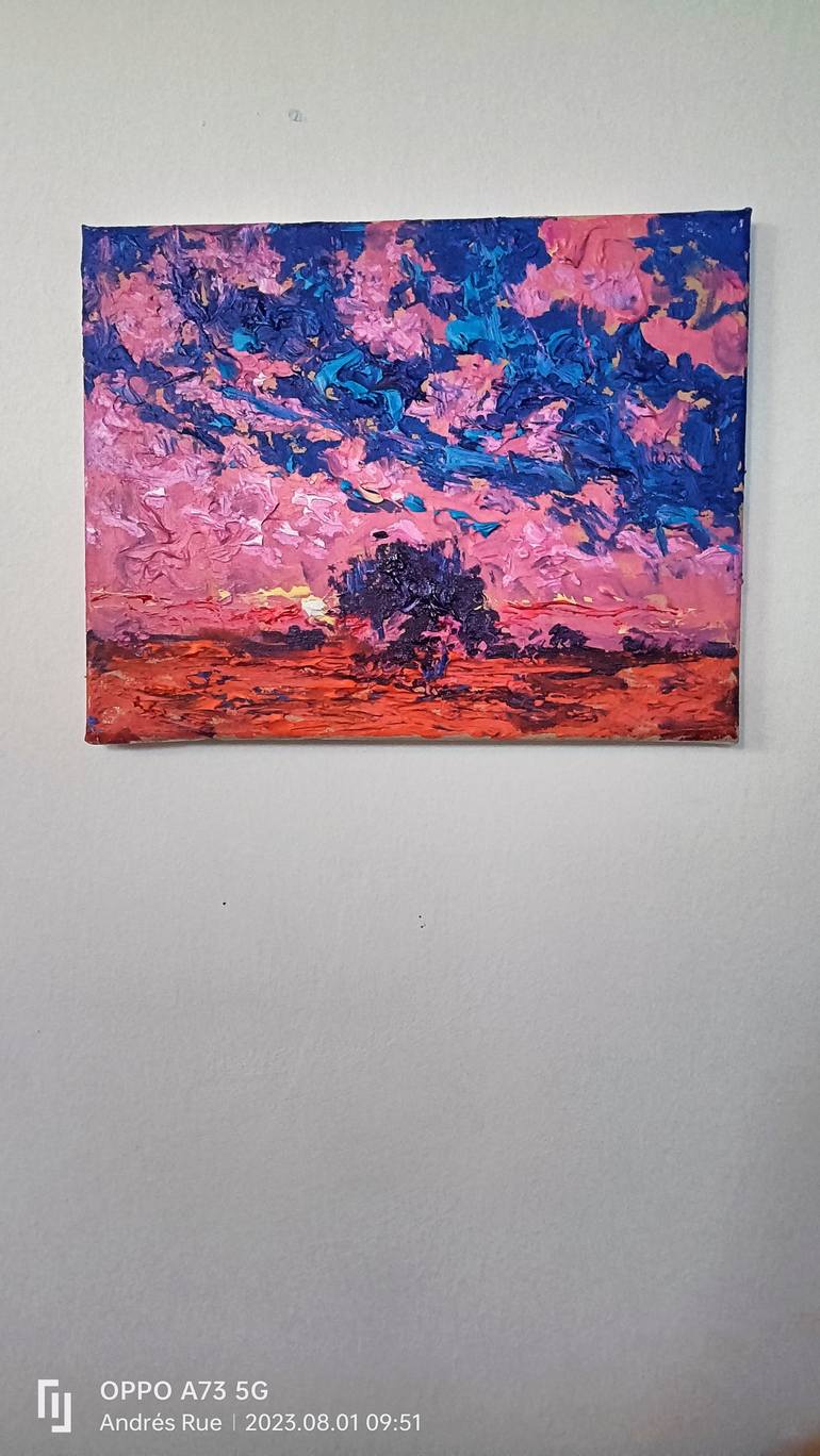 Original Landscape Painting by Andrés Rueda