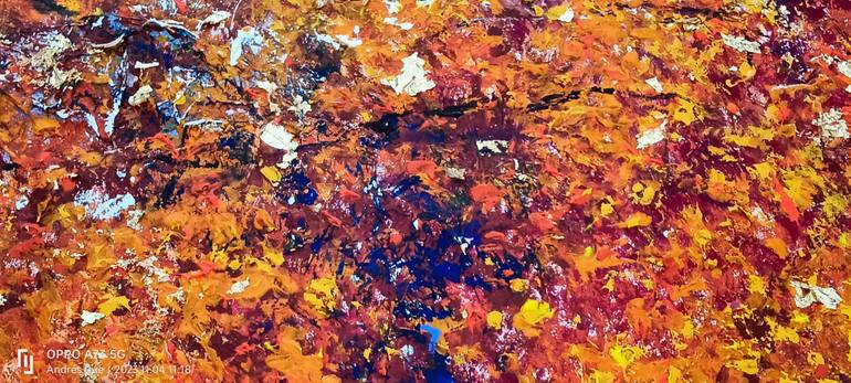 Original Abstract Landscape Painting by Andrés Rueda