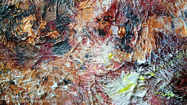 Original Abstract Expressionism Nature Painting by Andrés Rueda