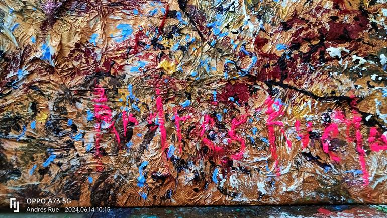 Original Abstract Expressionism Nature Painting by Andrés Rueda