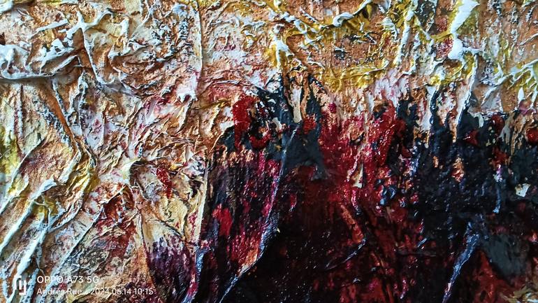 Original Abstract Expressionism Nature Painting by Andrés Rueda