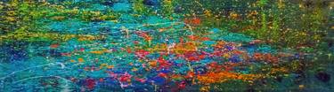 Original Abstract Expressionism Garden Paintings by Andrés Rueda