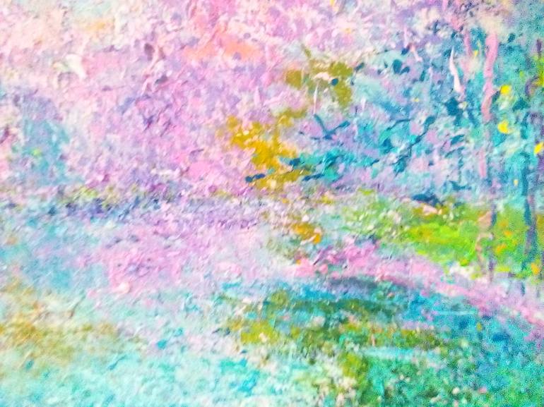 Original Impressionism Landscape Painting by Andrés Rueda