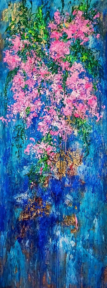Original Abstract Expressionism Garden Paintings by Andrés Rueda