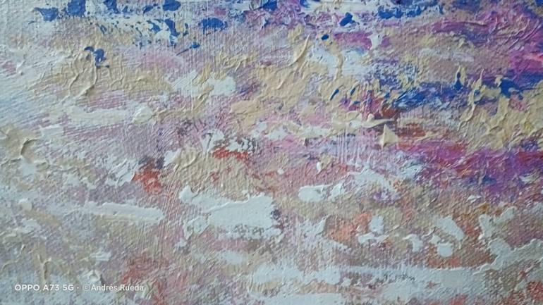 Original Abstract Expressionism Landscape Painting by Andrés Rueda