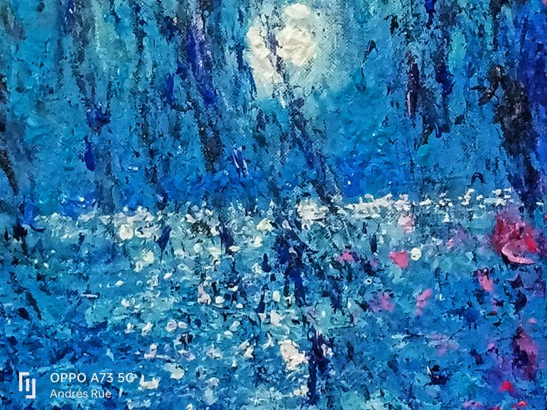 Original Expressionism Landscape Painting by Andrés Rueda