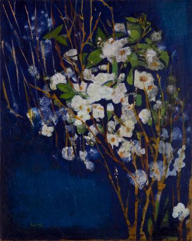 Print of Floral Paintings by Lusine Abrahamyan