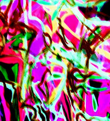 Original Abstract Expressionism Abstract Digital by Peter Jalesh