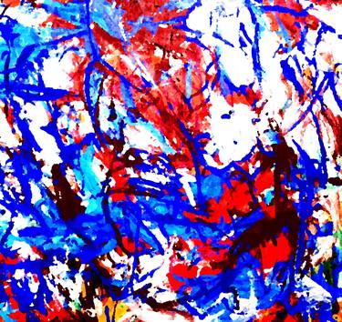 Original Abstract Expressionism Abstract Digital by Peter Jalesh