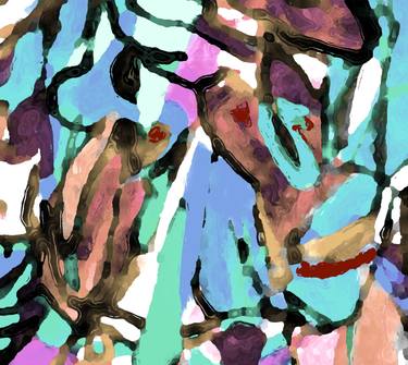 Original Abstract Expressionism Abstract Digital by Peter Jalesh