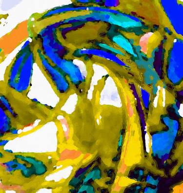 Original Abstract Expressionism Abstract Digital by Peter Jalesh