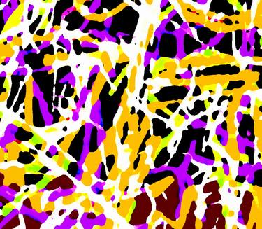 Original Abstract Expressionism Abstract Digital by Peter Jalesh