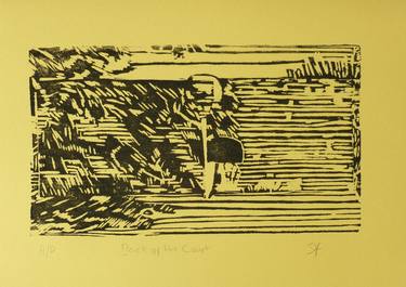 Original Abstract Landscape Printmaking by Stephen Feather