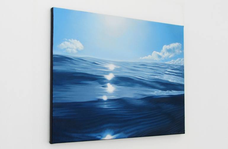 Original Contemporary Water Painting by Toby Carr