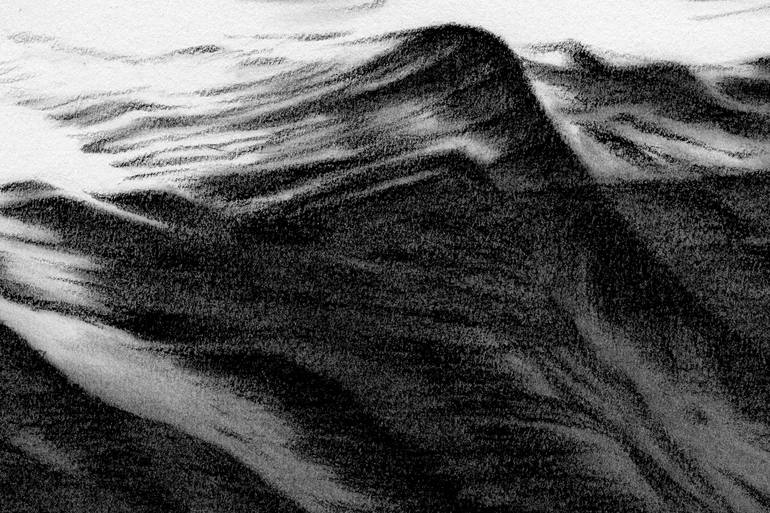 Original Illustration Beach Drawing by Toby Carr