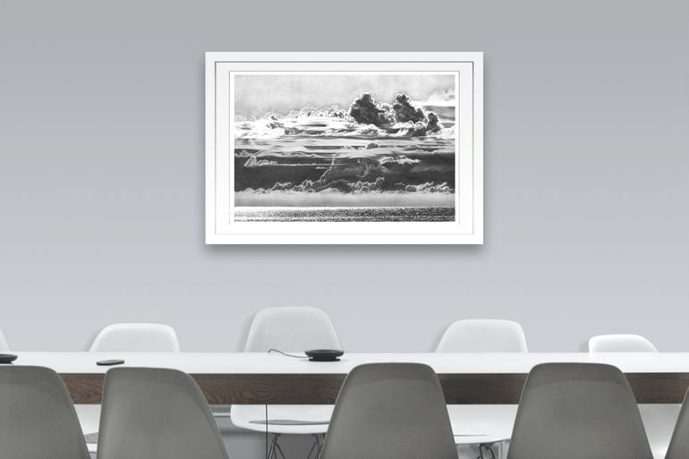 Original Illustration Beach Drawing by Toby Carr