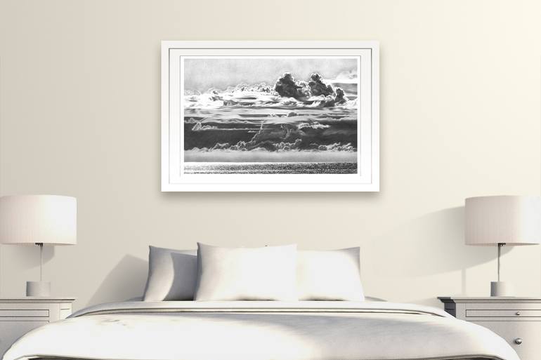 Original Illustration Beach Drawing by Toby Carr