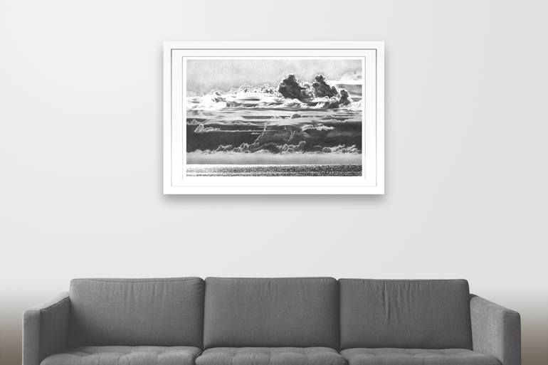 Original Illustration Beach Drawing by Toby Carr