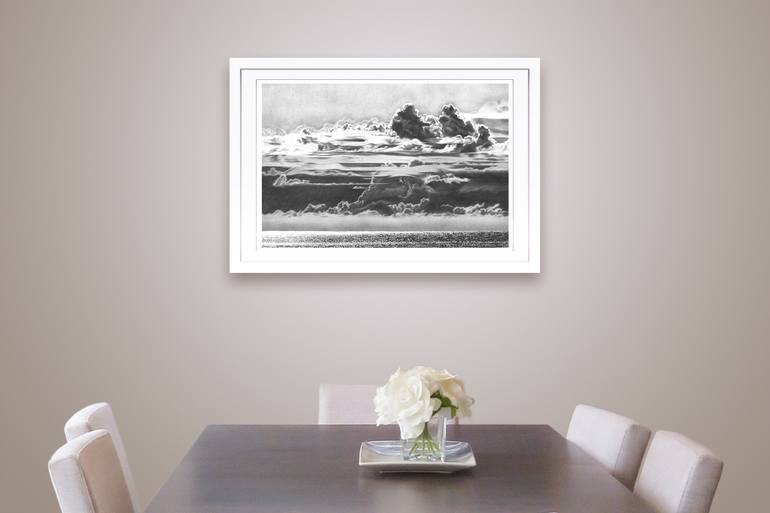 Original Illustration Beach Drawing by Toby Carr
