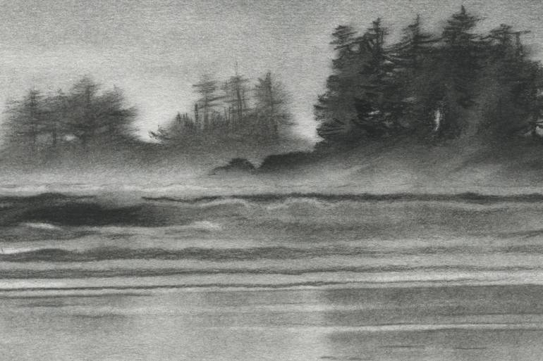 Original Beach Drawing by Toby Carr