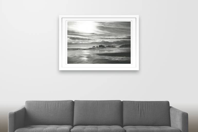 Original Fine Art Beach Drawing by Toby Carr