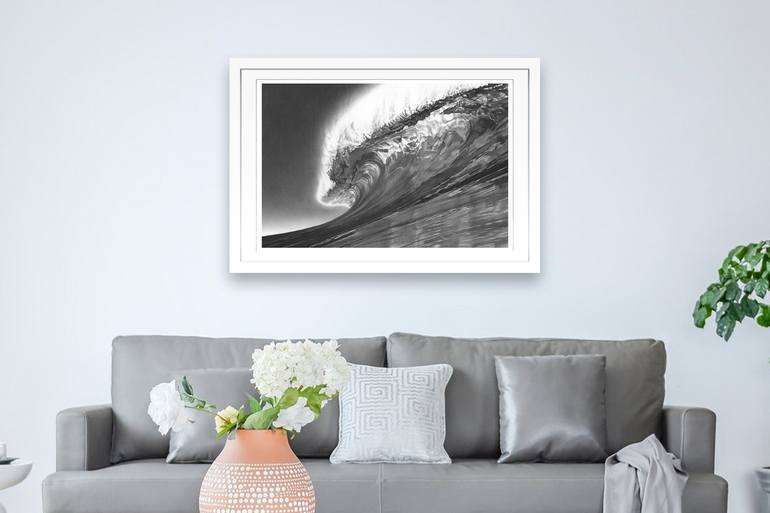 Original Illustration Beach Drawing by Toby Carr