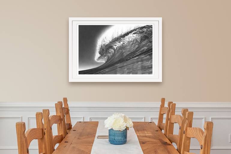 Original Illustration Beach Drawing by Toby Carr